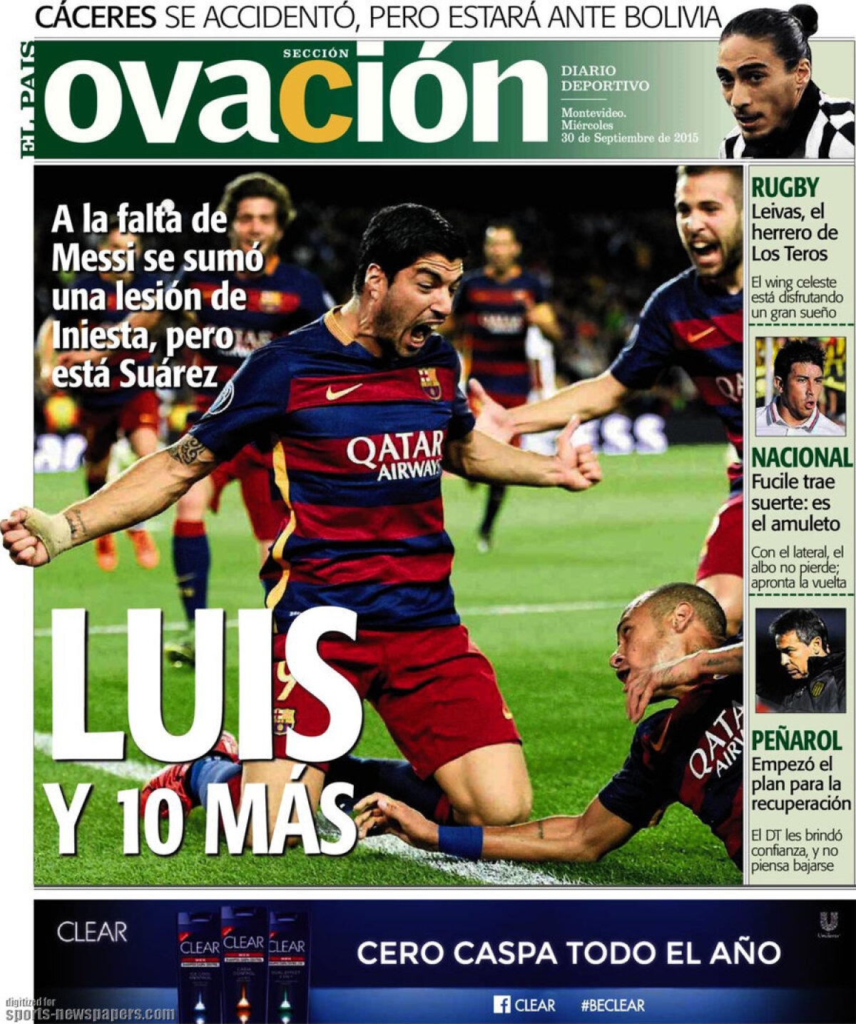 Ce scriu azi ziarele de sport din lume (30 septembrie 2015)