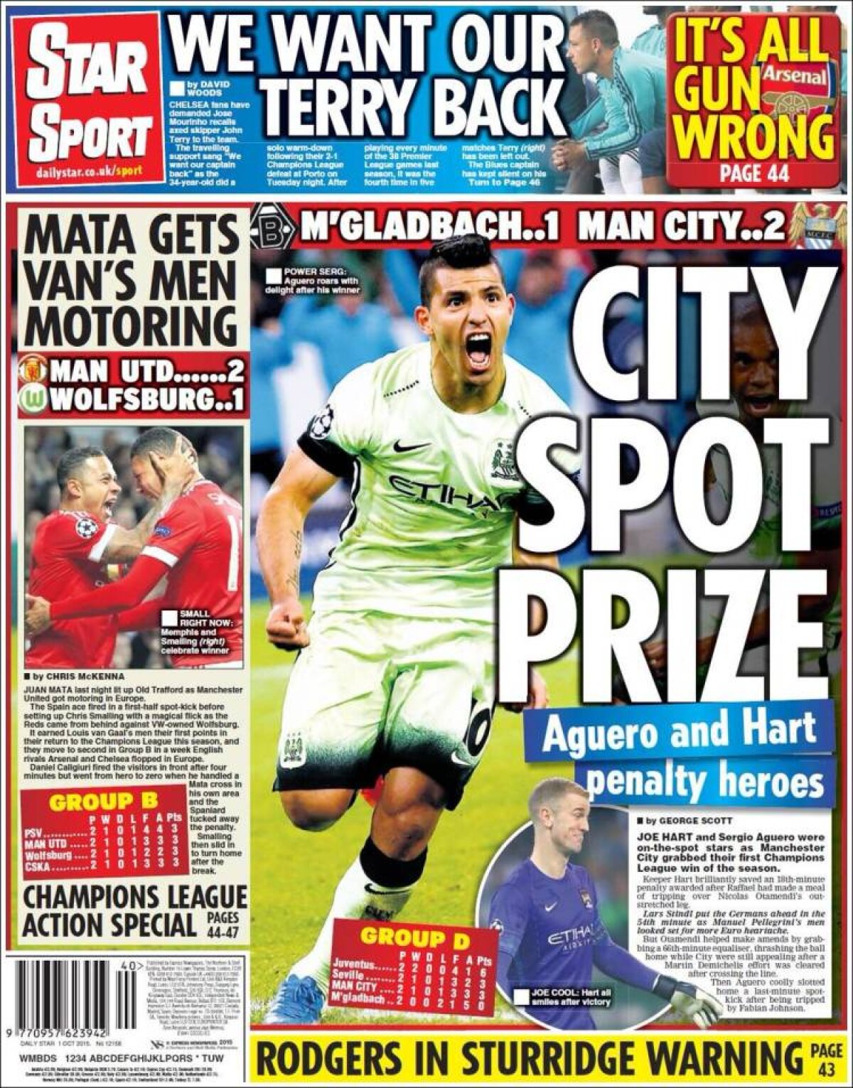 Ce scriu azi ziarele de sport din lume (1 octombrie 2015)