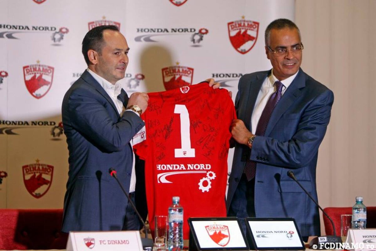 Dinamo a mai semnat cu un sponsor » Cadou impresionant pentru Rednic și ”cîinii roșii”: 17 mașini