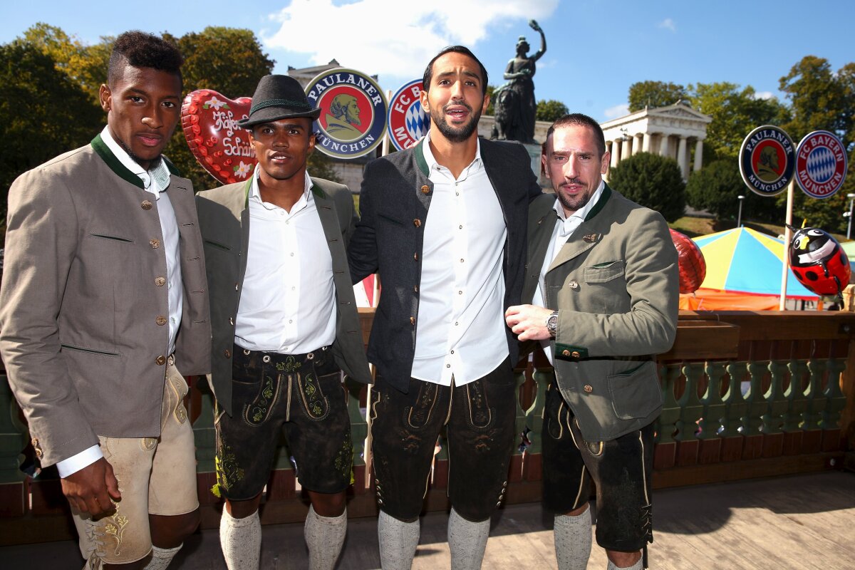 GALERIE FOTO Imagini superbe de la Oktoberfest » Pep Guardiola și vedetele sale au făcut spectacol 