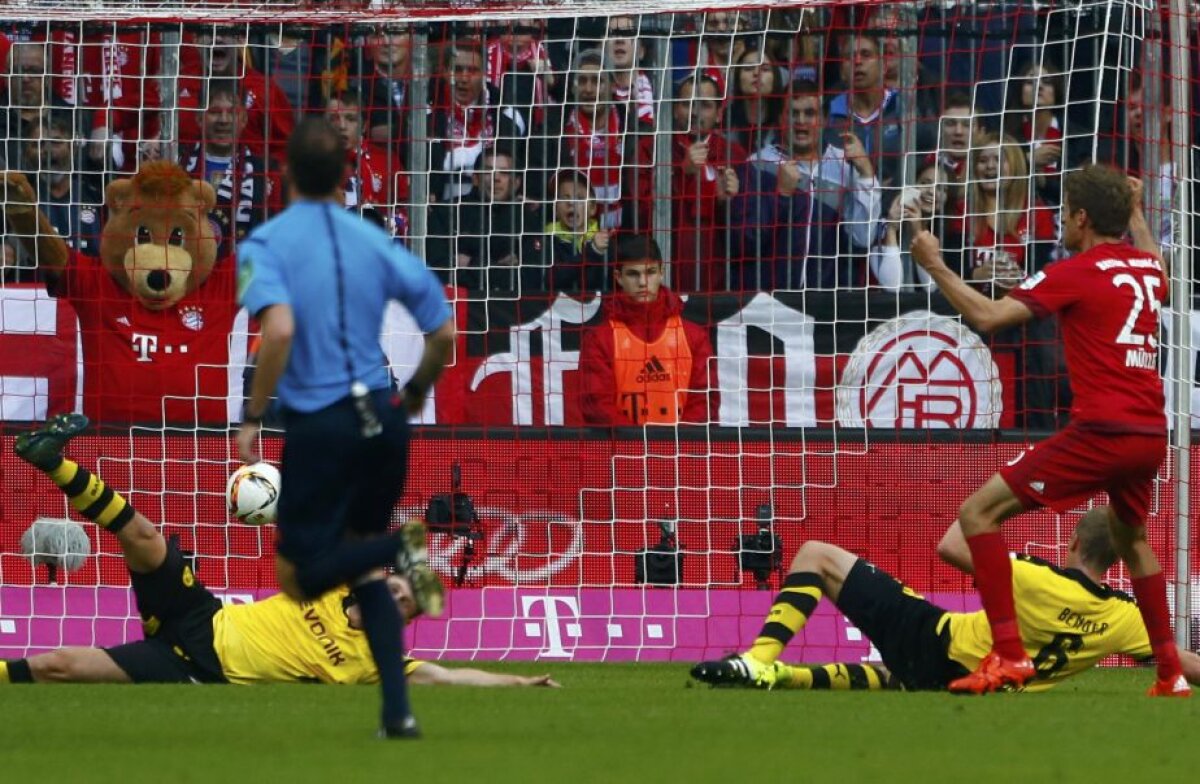 VIDEO+FOTO A ucis campionatul în etapa a 8-a: Bayern a zdrobit-o azi pe Dortmund, pe Allianz Arena!