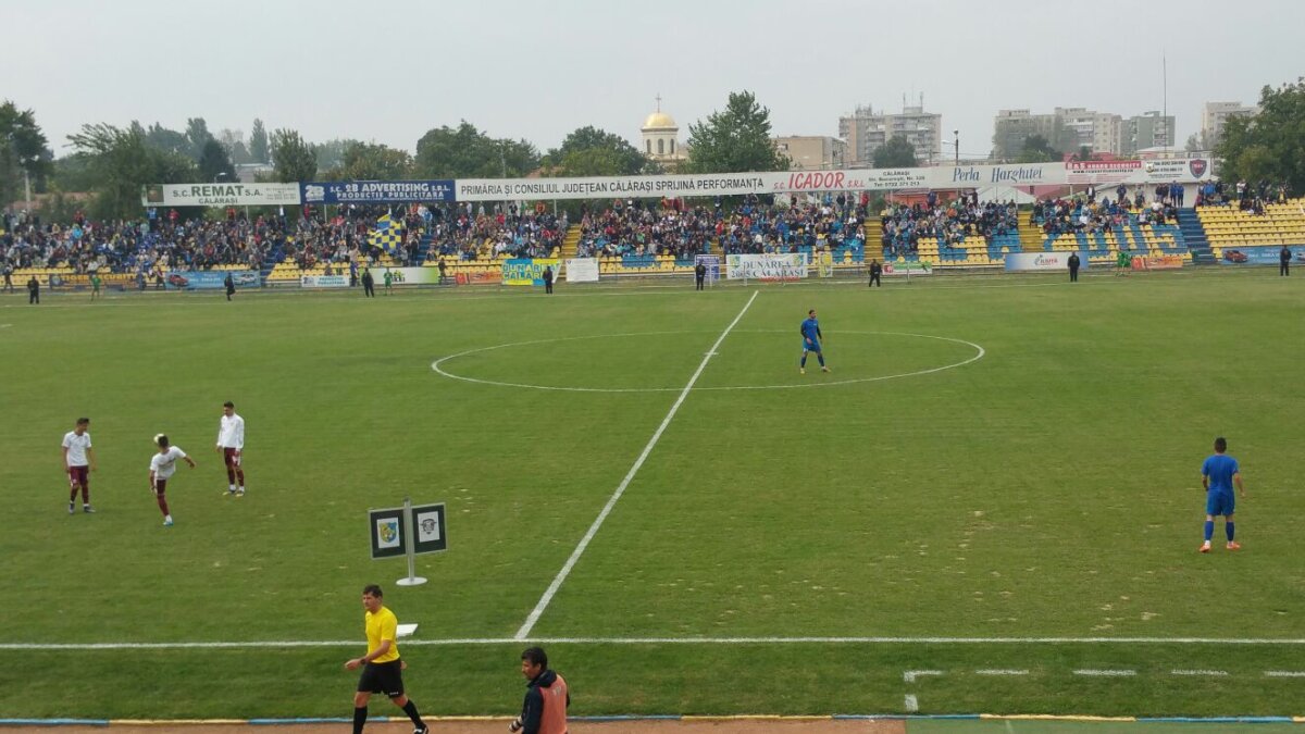 VIDEO+FOTO Dunărea Călărași - Rapid 0-1 » Giuleștenii cîștigă derby-ul etapei și urcă pe locul 2