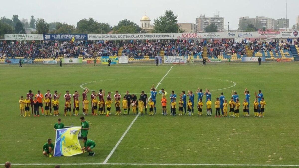 VIDEO+FOTO Dunărea Călărași - Rapid 0-1 » Giuleștenii cîștigă derby-ul etapei și urcă pe locul 2