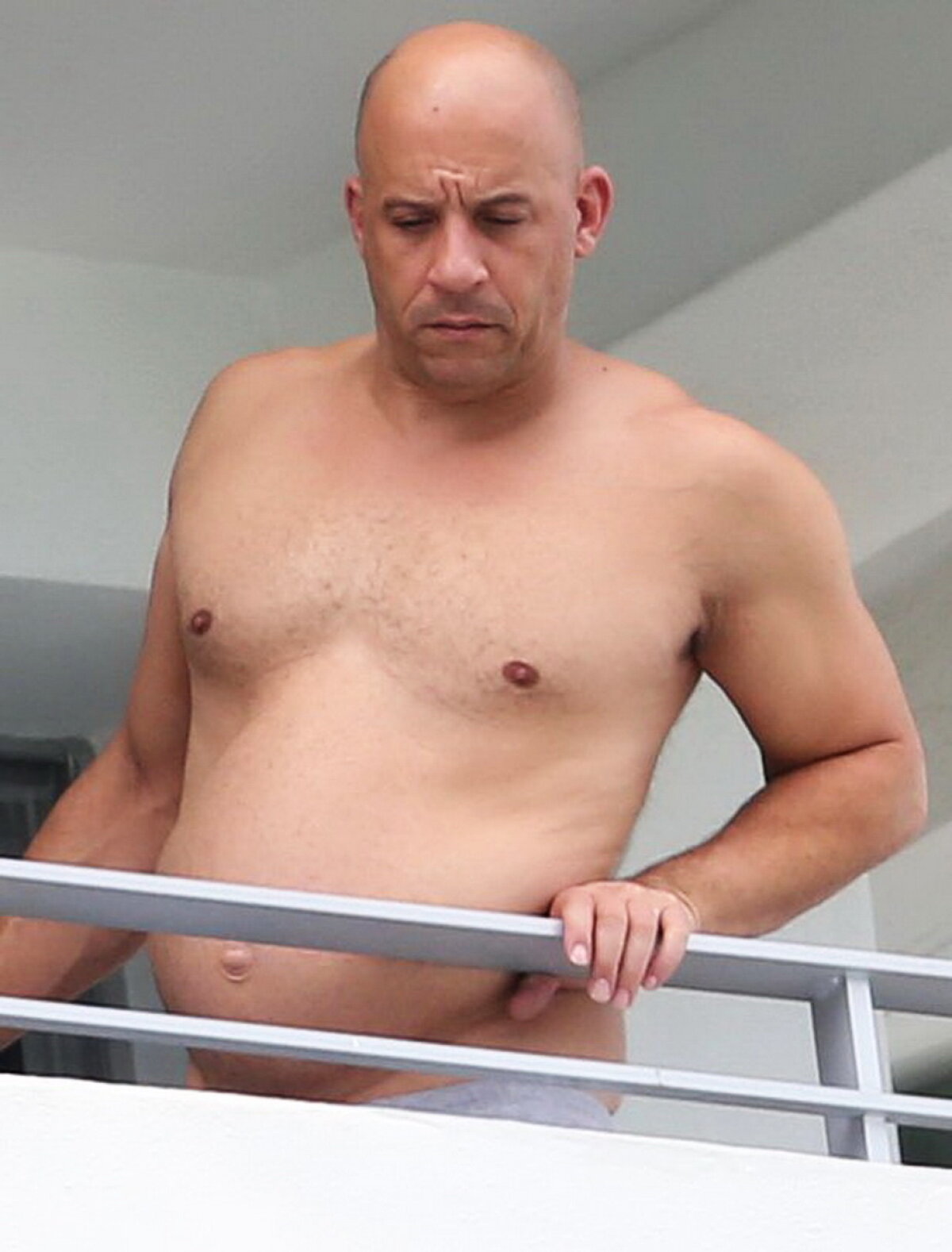 FOTO » Adio pătrăţele! Vin Diesel a ajuns de nerecunoscut