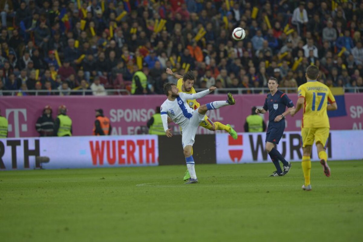 VIDEO și FOTO România - Finlanda 1-1 » Hoban îi salvează pe tricolori în minutul 91! Rămînem pe locul 2 în grupă