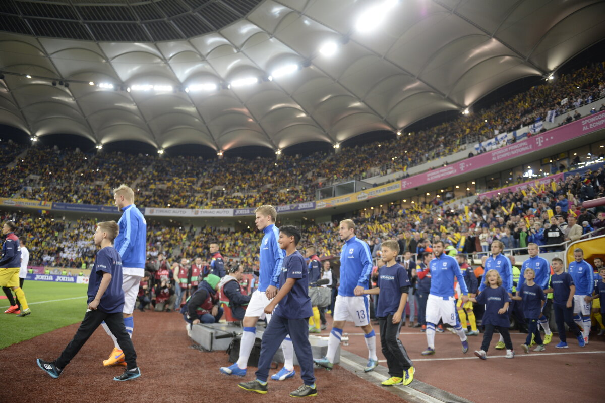 VIDEO și FOTO România - Finlanda 1-1 » Hoban îi salvează pe tricolori în minutul 91! Rămînem pe locul 2 în grupă