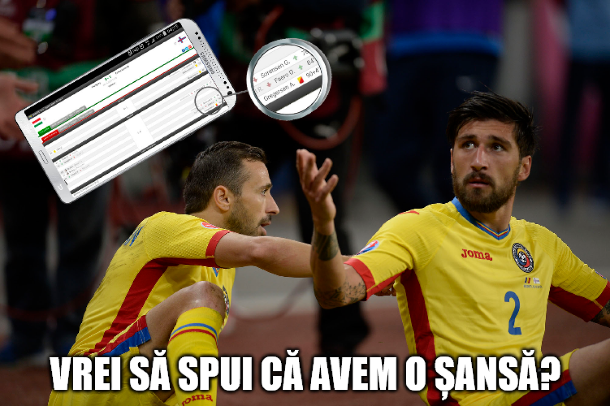 FOTO Cele mai tari poante pe net după remiza cu Finlanda!