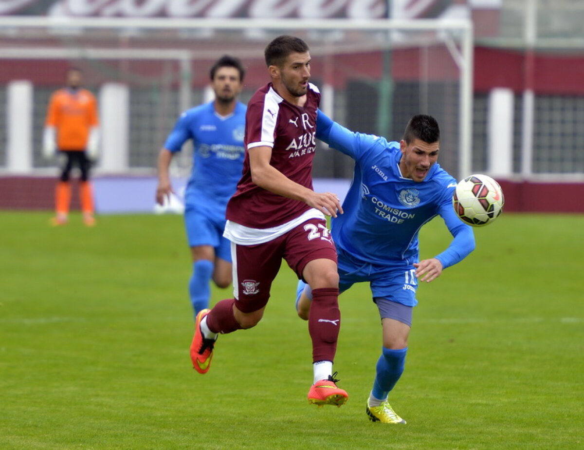 Rapid cîștigă derby-ul cu Unirea Brăila și este lider în Seria 1 » Toate rezultatele din liga a 2-a