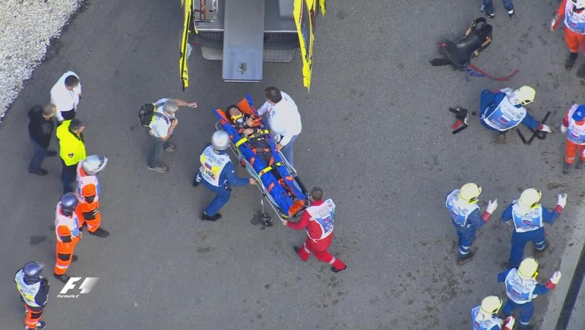 FOTO + VIDEO Carlos Sainz Jr. a fost aproape de o tragedie » Pilotul de Formula 1 a făcut un accident groaznic » Vezi filmare din cockpit