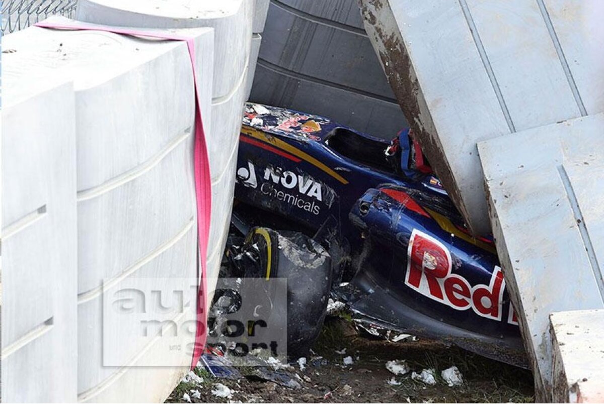 FOTO + VIDEO Carlos Sainz Jr. a fost aproape de o tragedie » Pilotul de Formula 1 a făcut un accident groaznic » Vezi filmare din cockpit