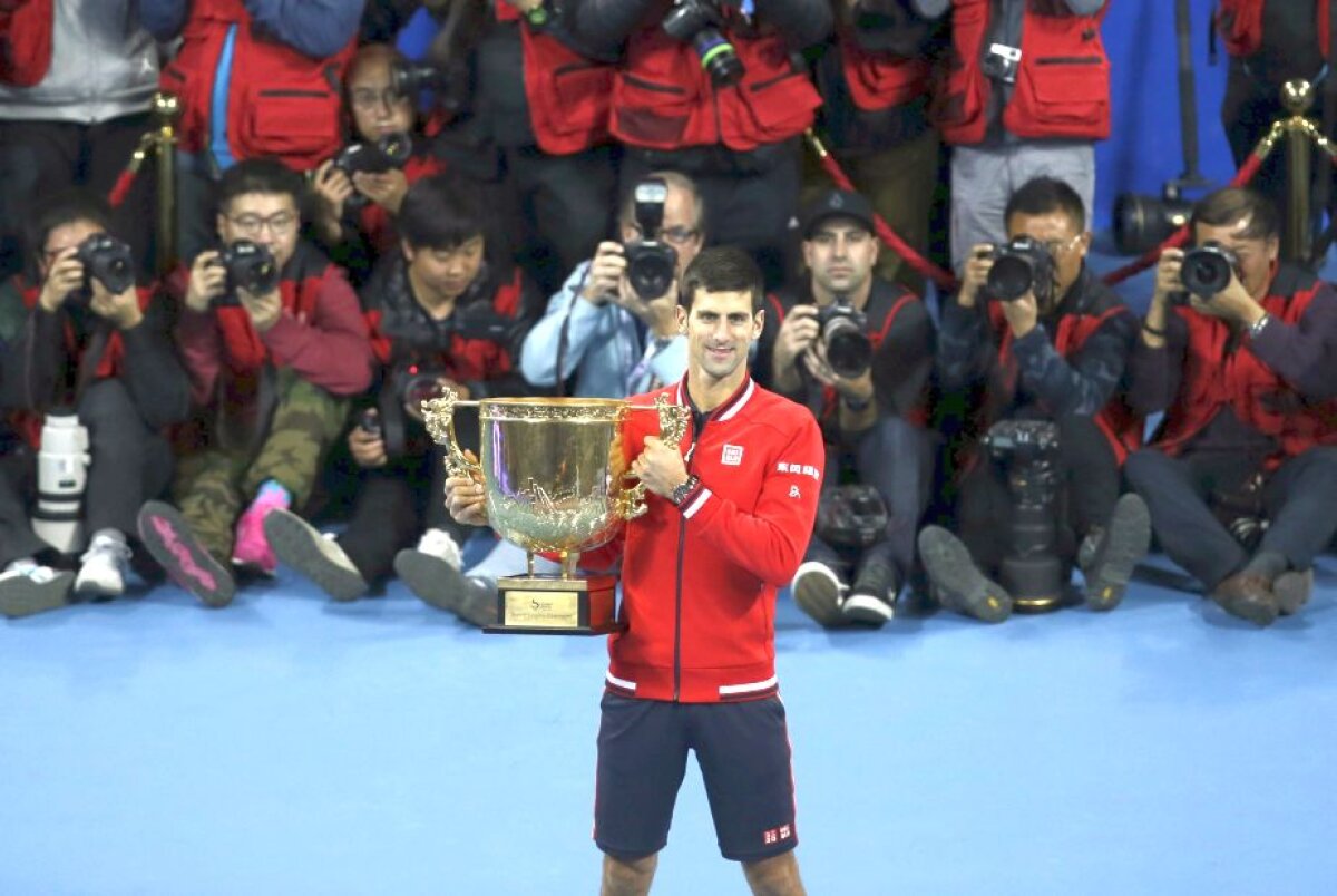 Fantasticul Novak Djokovici! L-a spulberat pe Rafael Nadal în finala de la Beijing!