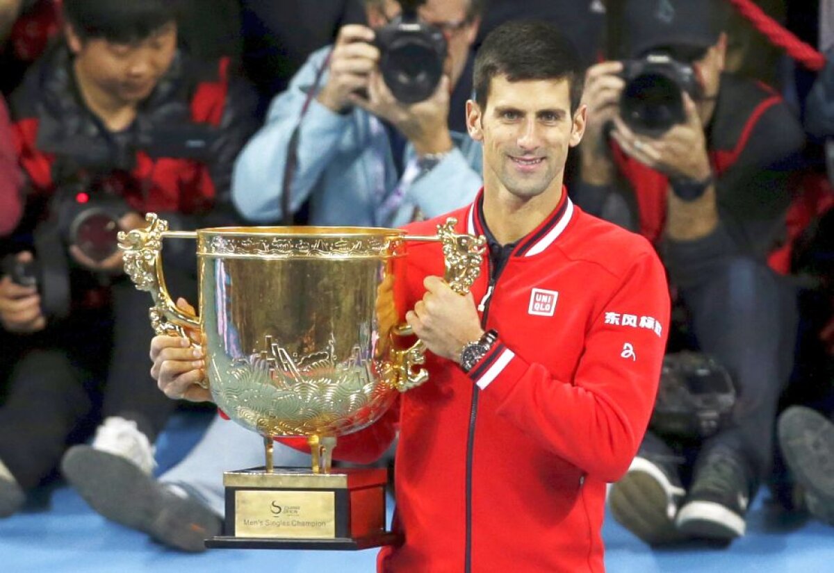 Fantasticul Novak Djokovici! L-a spulberat pe Rafael Nadal în finala de la Beijing!