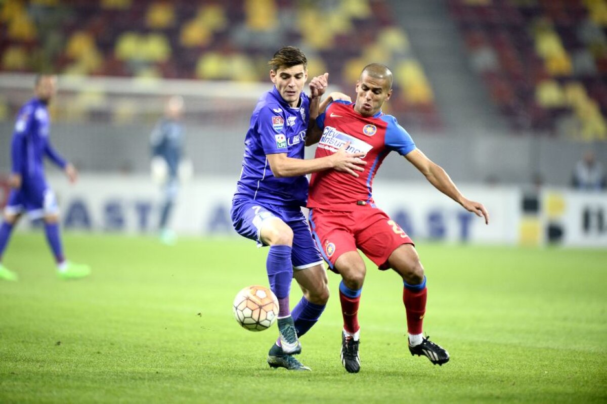 VIDEO + FOTO Calificare chinuită » Steaua merge în semifinalele Cupei Ligii după 1-0 cu ACS Poli! Stanciu a ratat două penalty-uri