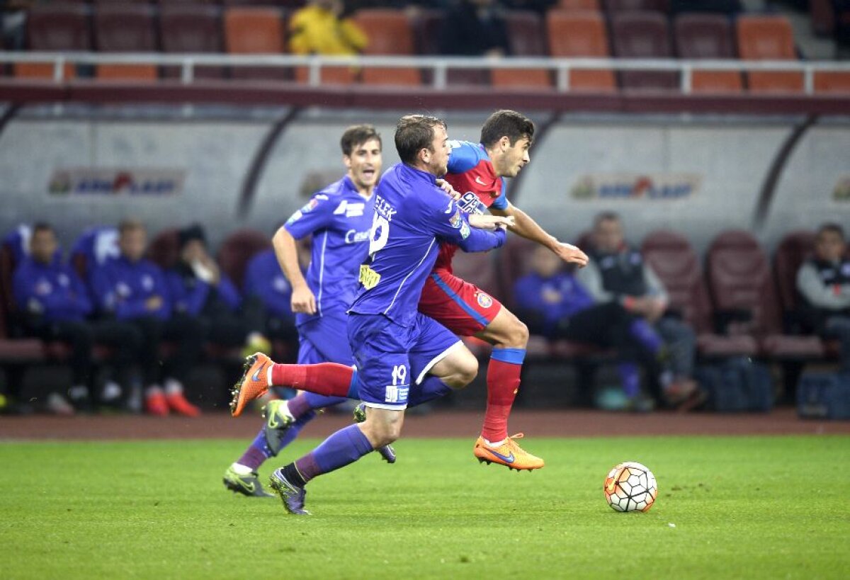 VIDEO + FOTO Calificare chinuită » Steaua merge în semifinalele Cupei Ligii după 1-0 cu ACS Poli! Stanciu a ratat două penalty-uri