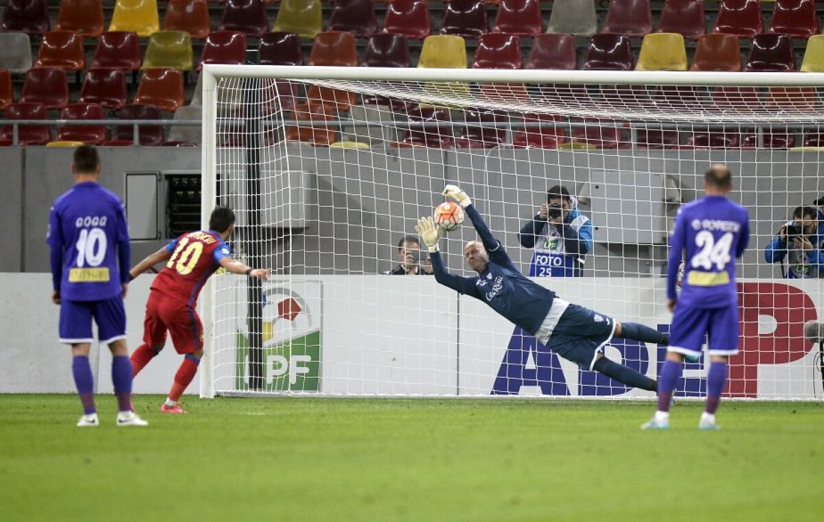 VIDEO + FOTO Calificare chinuită » Steaua merge în semifinalele Cupei Ligii după 1-0 cu ACS Poli! Stanciu a ratat două penalty-uri