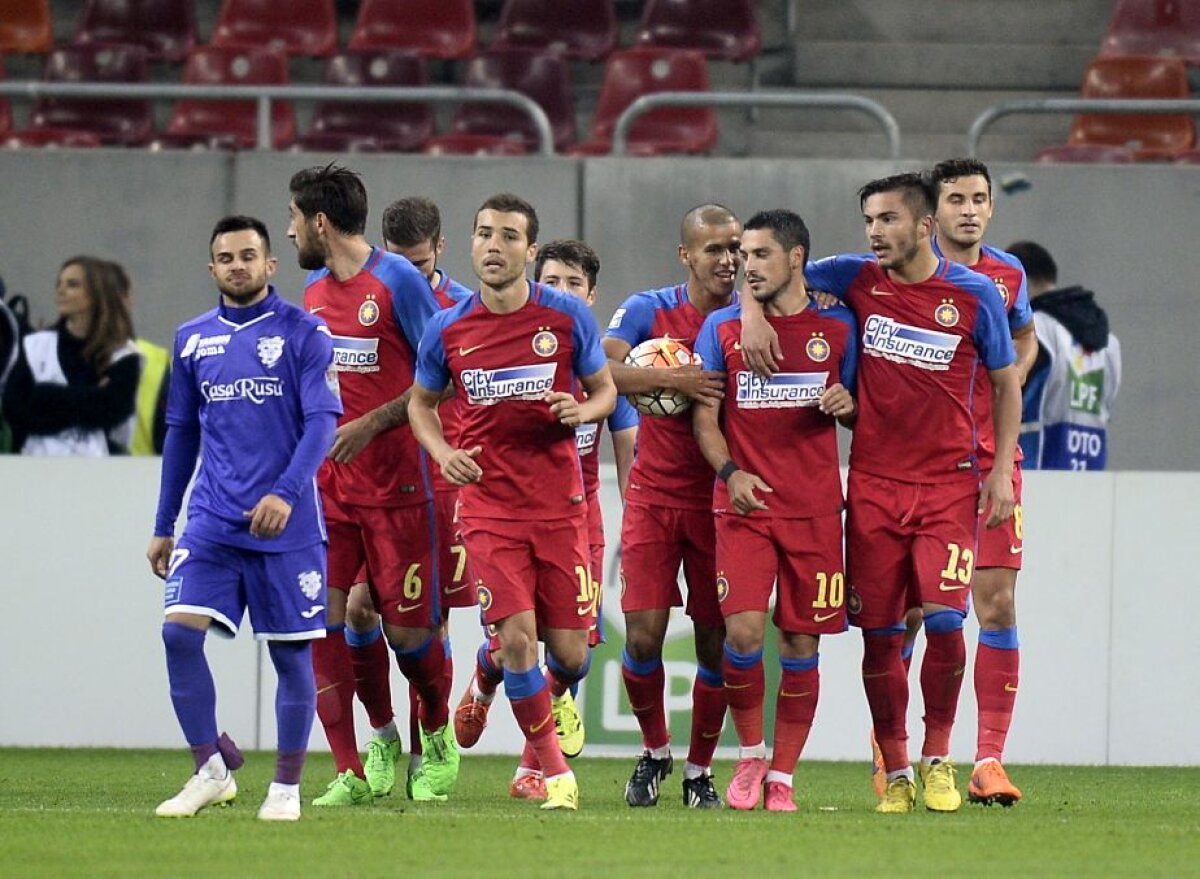 VIDEO + FOTO Calificare chinuită » Steaua merge în semifinalele Cupei Ligii după 1-0 cu ACS Poli! Stanciu a ratat două penalty-uri