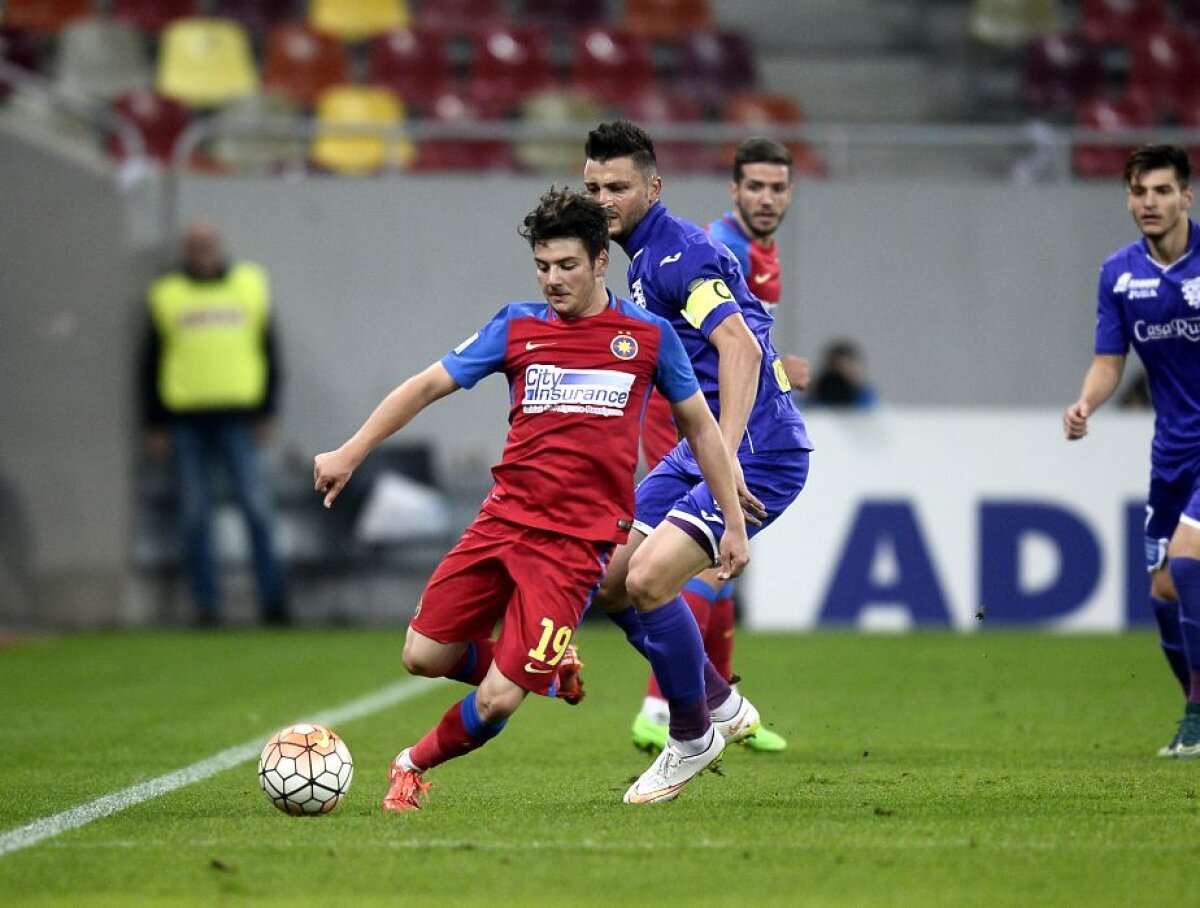 VIDEO + FOTO Calificare chinuită » Steaua merge în semifinalele Cupei Ligii după 1-0 cu ACS Poli! Stanciu a ratat două penalty-uri