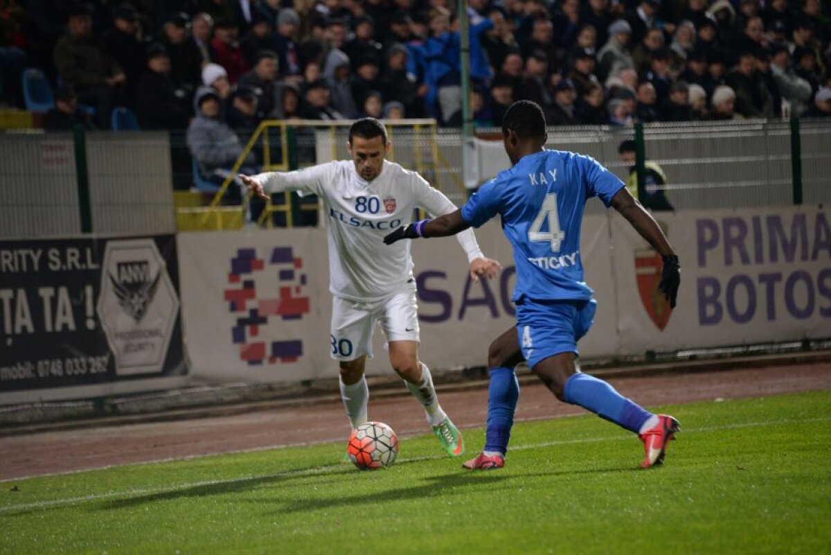 FOTO + VIDEO FC Botoșani - CSU Craiova 3-2 » Moldovenii obțin a doua victorie din acest sezon, prima cu Pustai pe bancă