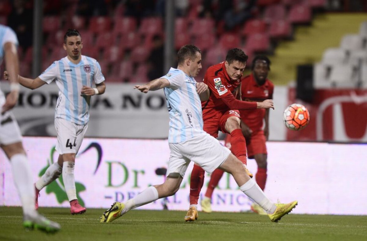 FOTO + VIDEO Fundașul aduce victoria! Dinamo cîștigă derby-ul cu ASA, 2-1, grație dublei lui Marc