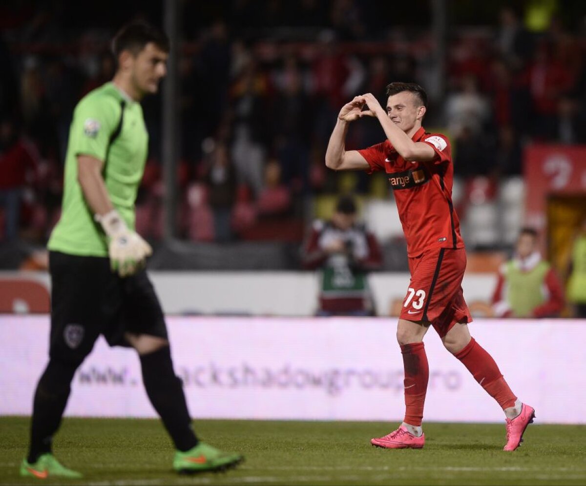 FOTO + VIDEO Fundașul aduce victoria! Dinamo cîștigă derby-ul cu ASA, 2-1, grație dublei lui Marc