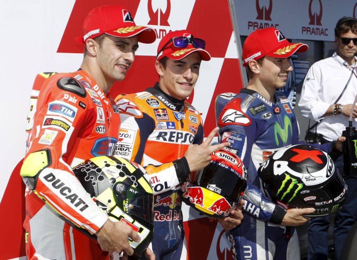 FOTO Marc Marquez a cîștigat Marele Premiu al Australiei după o cursă senzațională! Rossi n-a prins podiumul