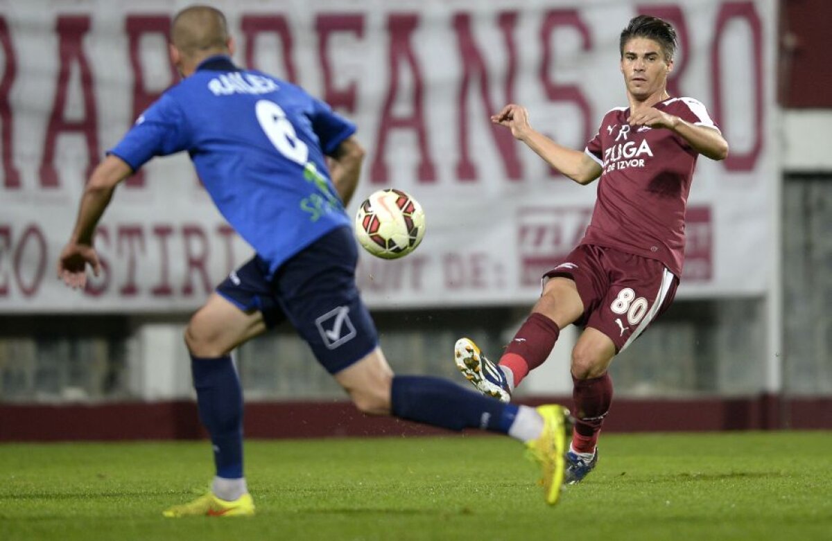 VIDEO și FOTO Thriller în Giulești » Rapid București a remizat cu Rapid Suceava, scor 1-1. Alb-vișiniii au ratat două penalty-uri!