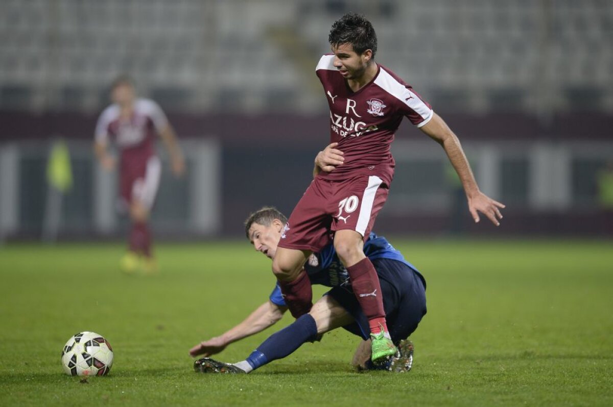 VIDEO și FOTO Thriller în Giulești » Rapid București a remizat cu Rapid Suceava, scor 1-1. Alb-vișiniii au ratat două penalty-uri!