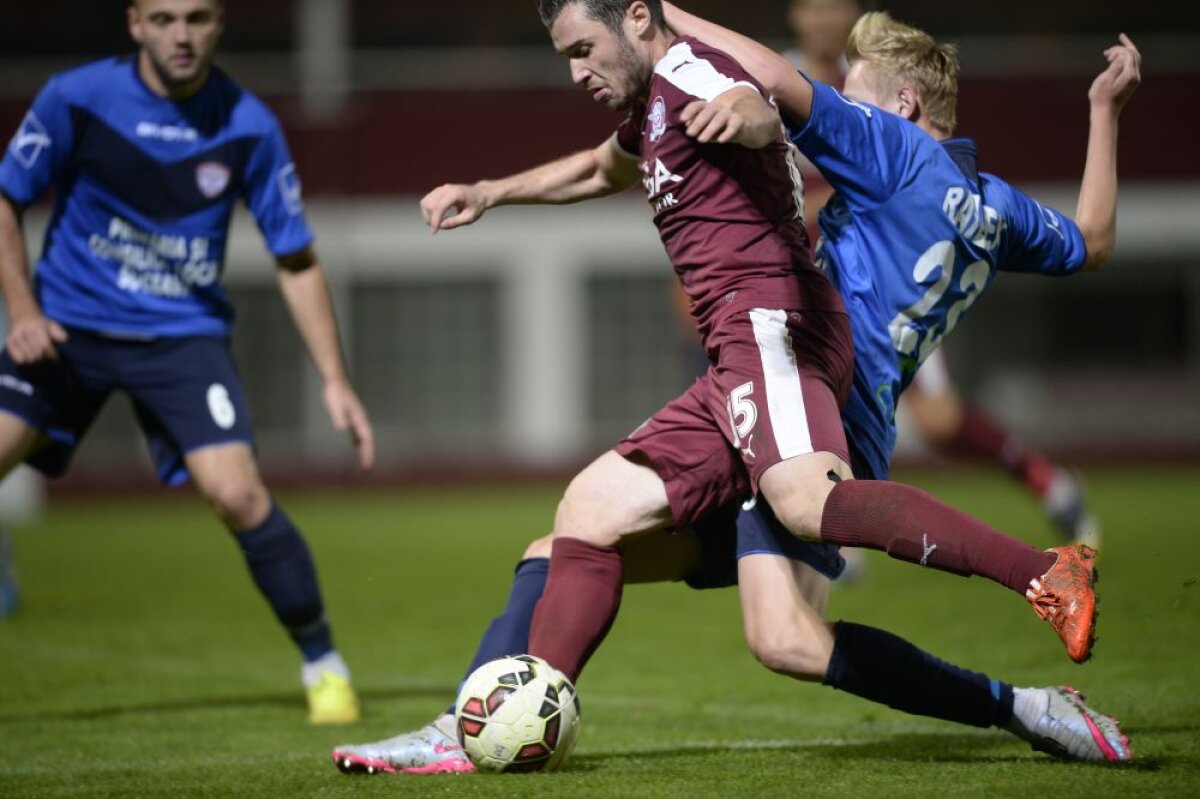 VIDEO și FOTO Thriller în Giulești » Rapid București a remizat cu Rapid Suceava, scor 1-1. Alb-vișiniii au ratat două penalty-uri!