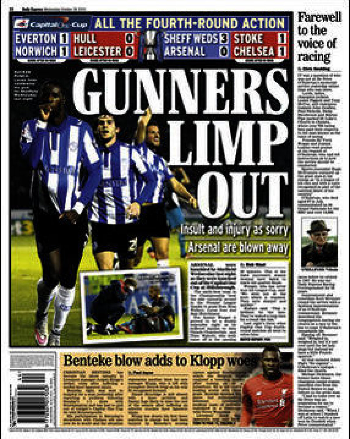 Ce scriu azi ziarele de sport din lume (28 octombrie 2015)