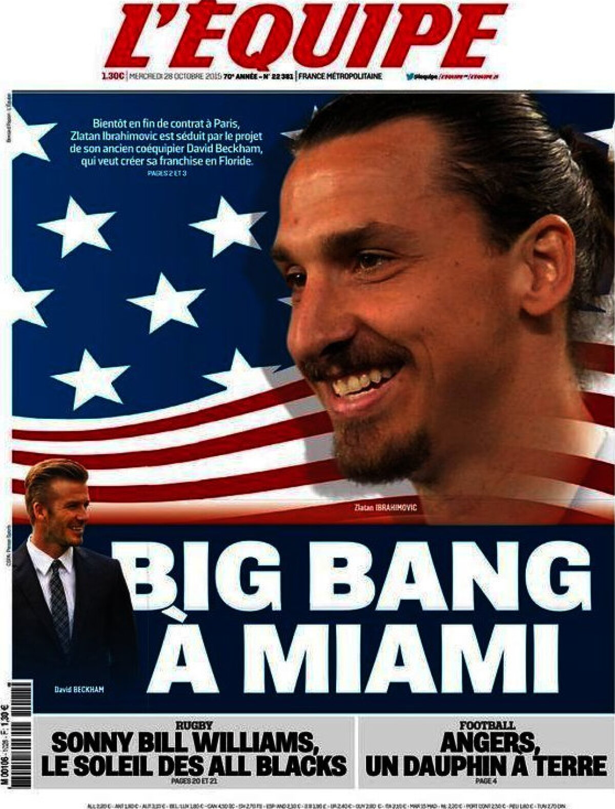 Ce scriu azi ziarele de sport din lume (28 octombrie 2015)