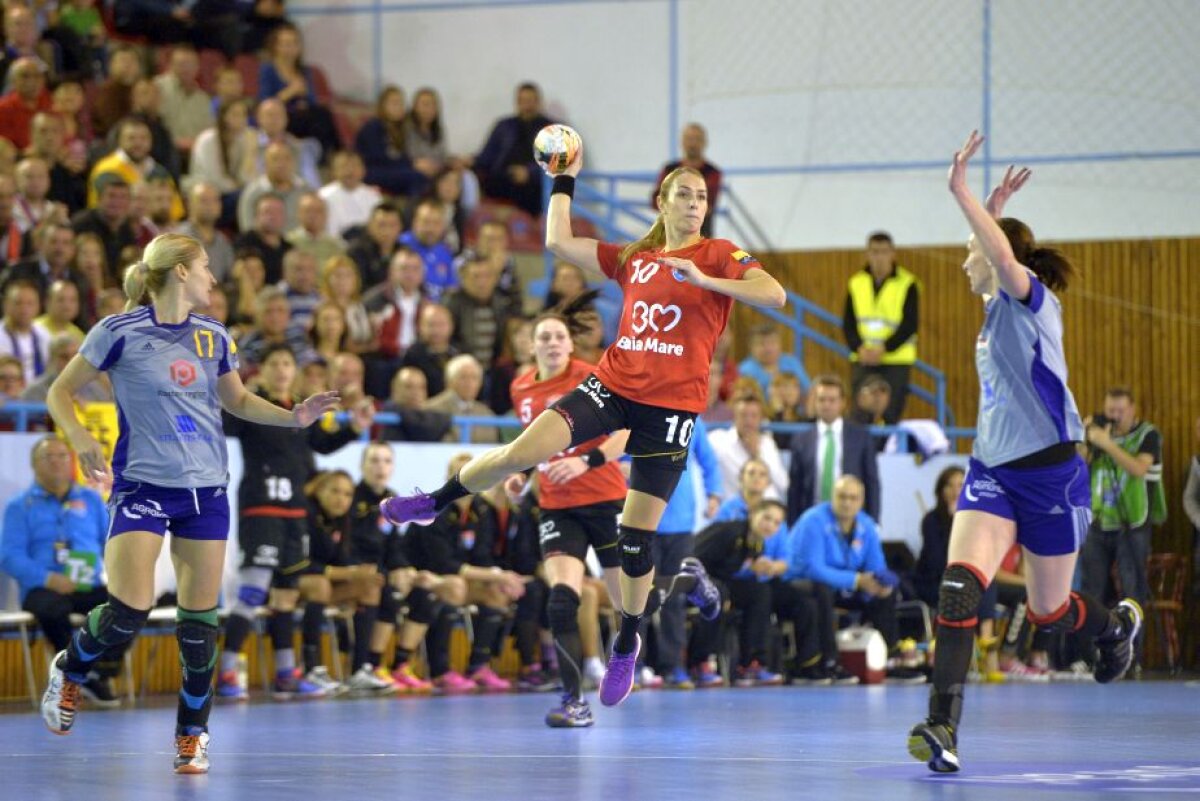 Ţinute la respect » Baia Mare s-a înclinat în fața celor de la Rostov, scor 20-22, la capătul unui meci controlat inteligent de rusoaice