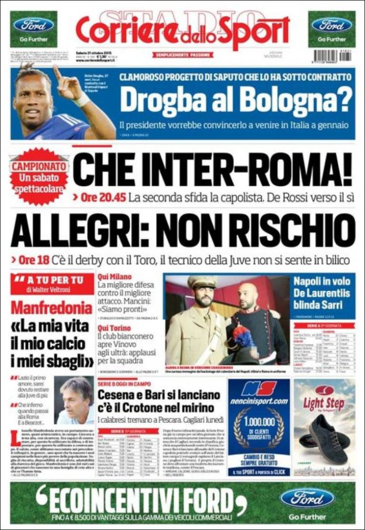 Ce scriu azi ziarele de sport din lume (31 octombrie 2015)