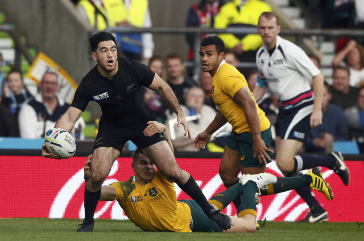 VIDEO+FOTO Istoria îmbrăcată în negru » All Blacks cîștigă Cupa Mondială la rugby, după 34-17 cu Australia