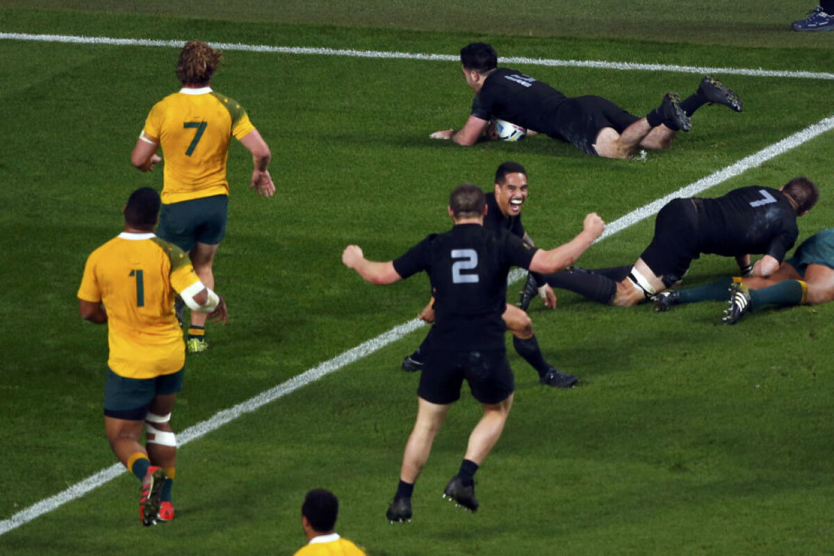 VIDEO+FOTO Istoria îmbrăcată în negru » All Blacks cîștigă Cupa Mondială la rugby, după 34-17 cu Australia