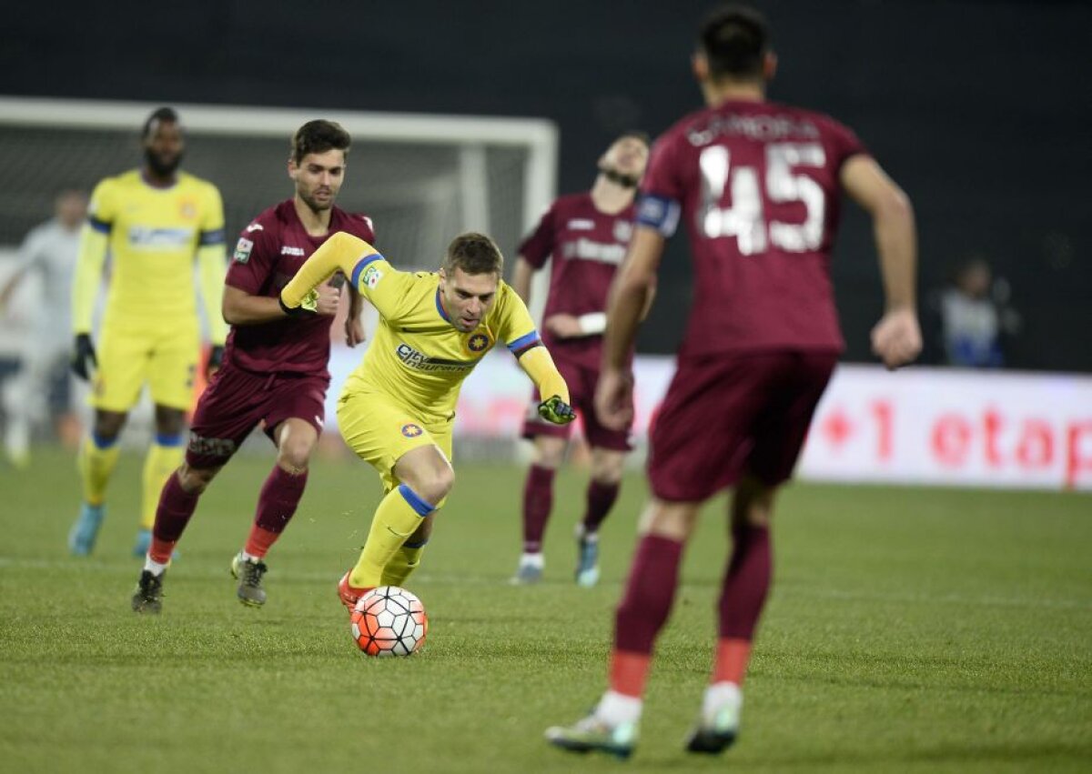 VIDEO+FOTO CFR Cluj învinge Steaua, 2-0, cu două goluri suspecte! Roş-albaştrii pierd după 10 ani în faţa ardelenilor