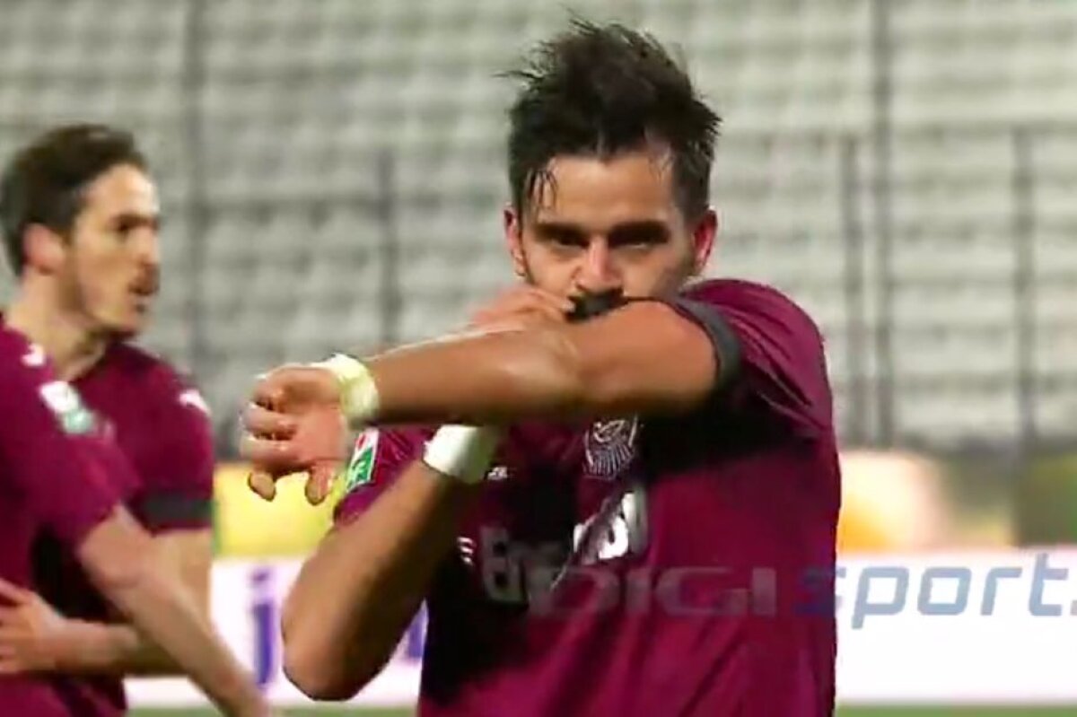 FOTO Gest de solidaritate » Vitor Bruno a dedicat golul cu Steaua victimelor din clubul groazei