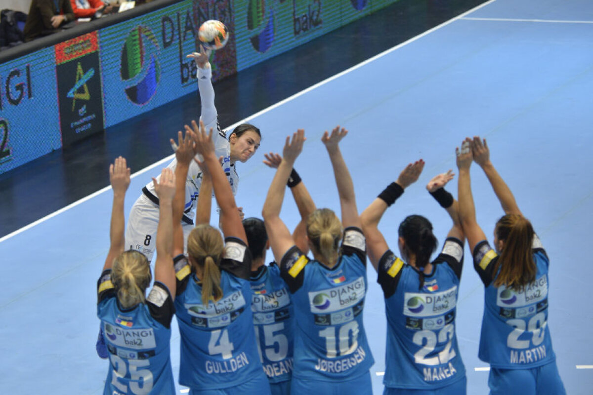 Recital! Campioana Europei a cîştigat fără probleme la Bucureşti, Cristina Neagu fiind cea mai bună jucătoare de pe teren