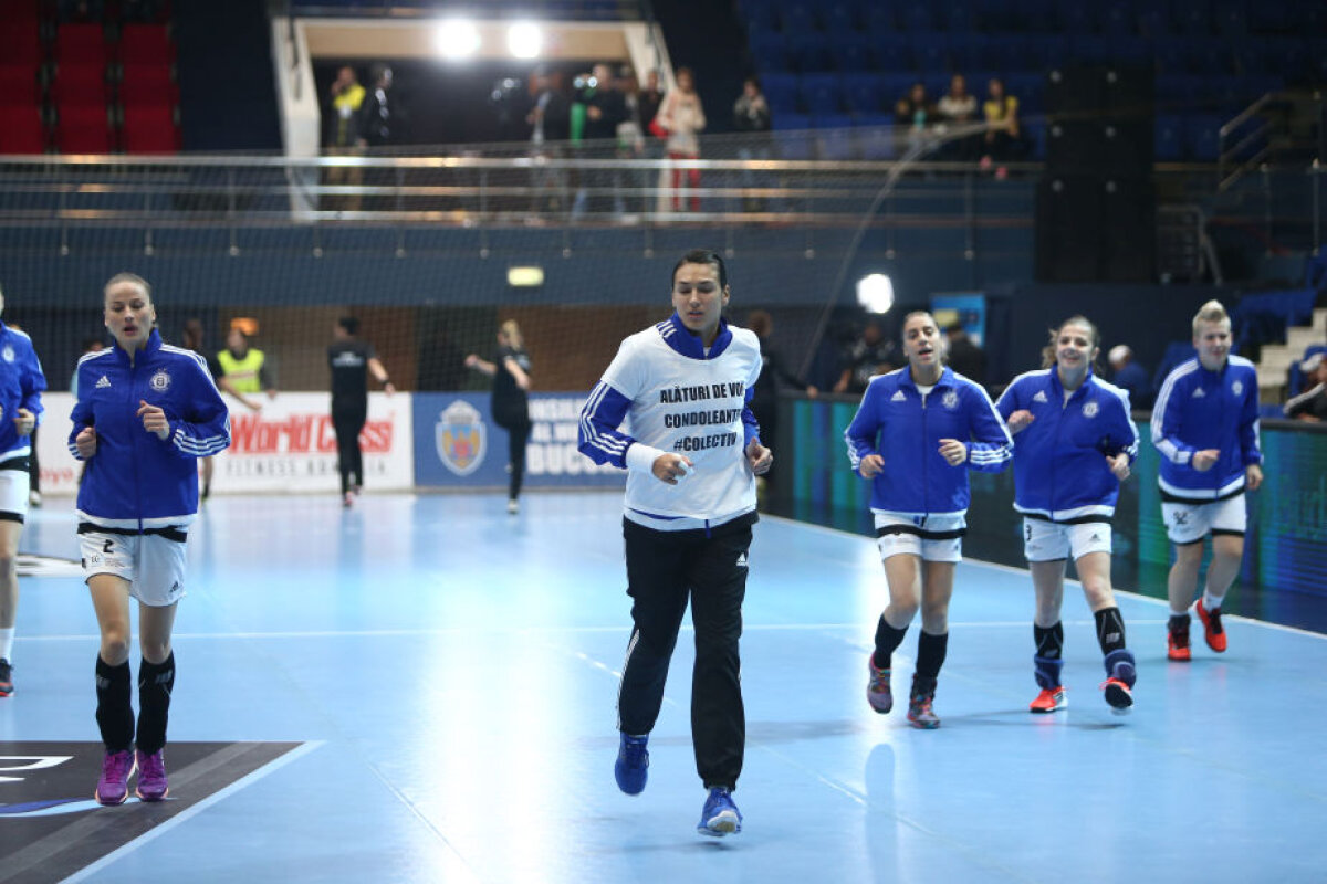 Recital! Campioana Europei a cîştigat fără probleme la Bucureşti, Cristina Neagu fiind cea mai bună jucătoare de pe teren