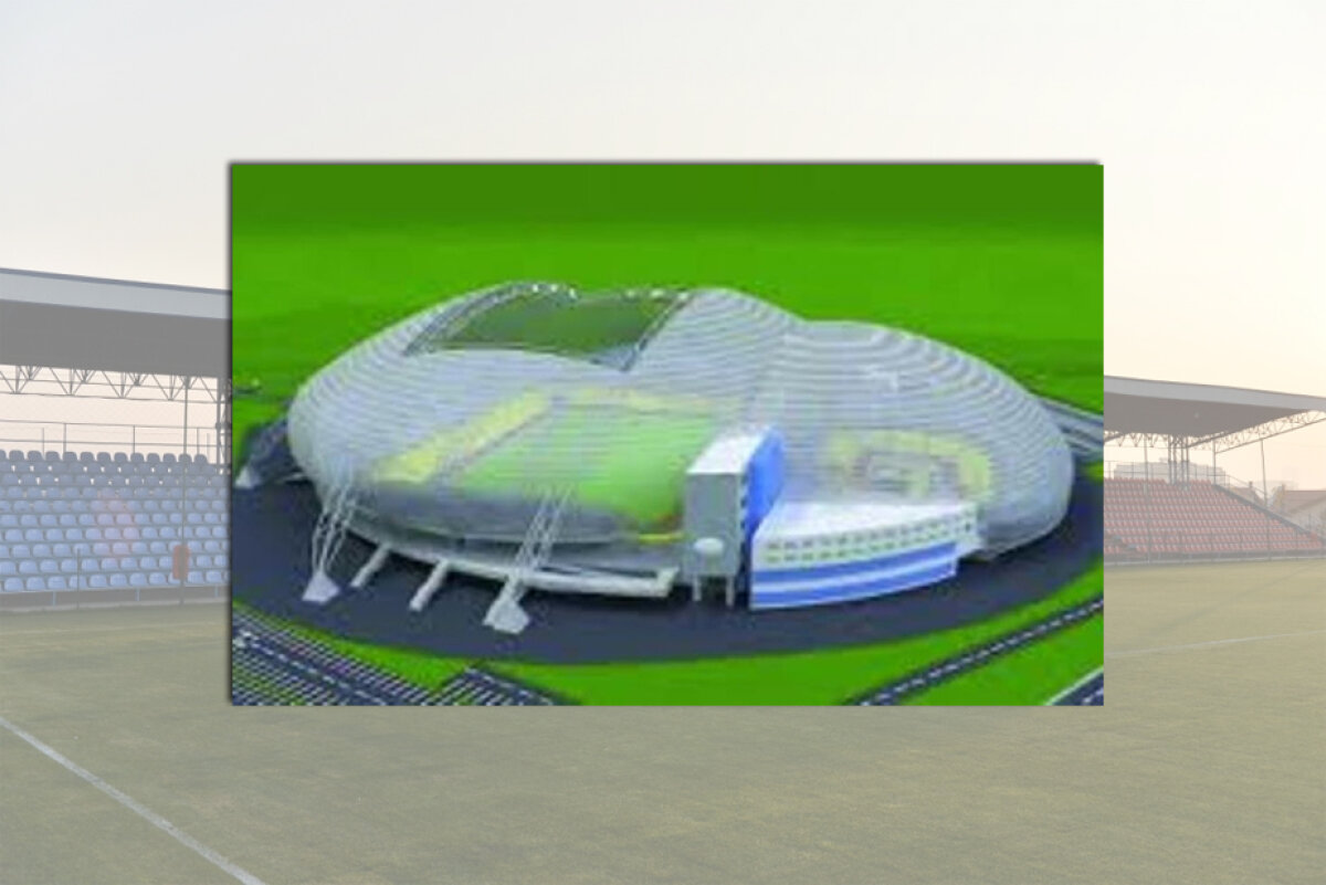 VIDEO Ce trebuia să fie și ce-a ieșit :D » Arena "Anghel Iordănescu" așteaptă primul meci din Liga 1