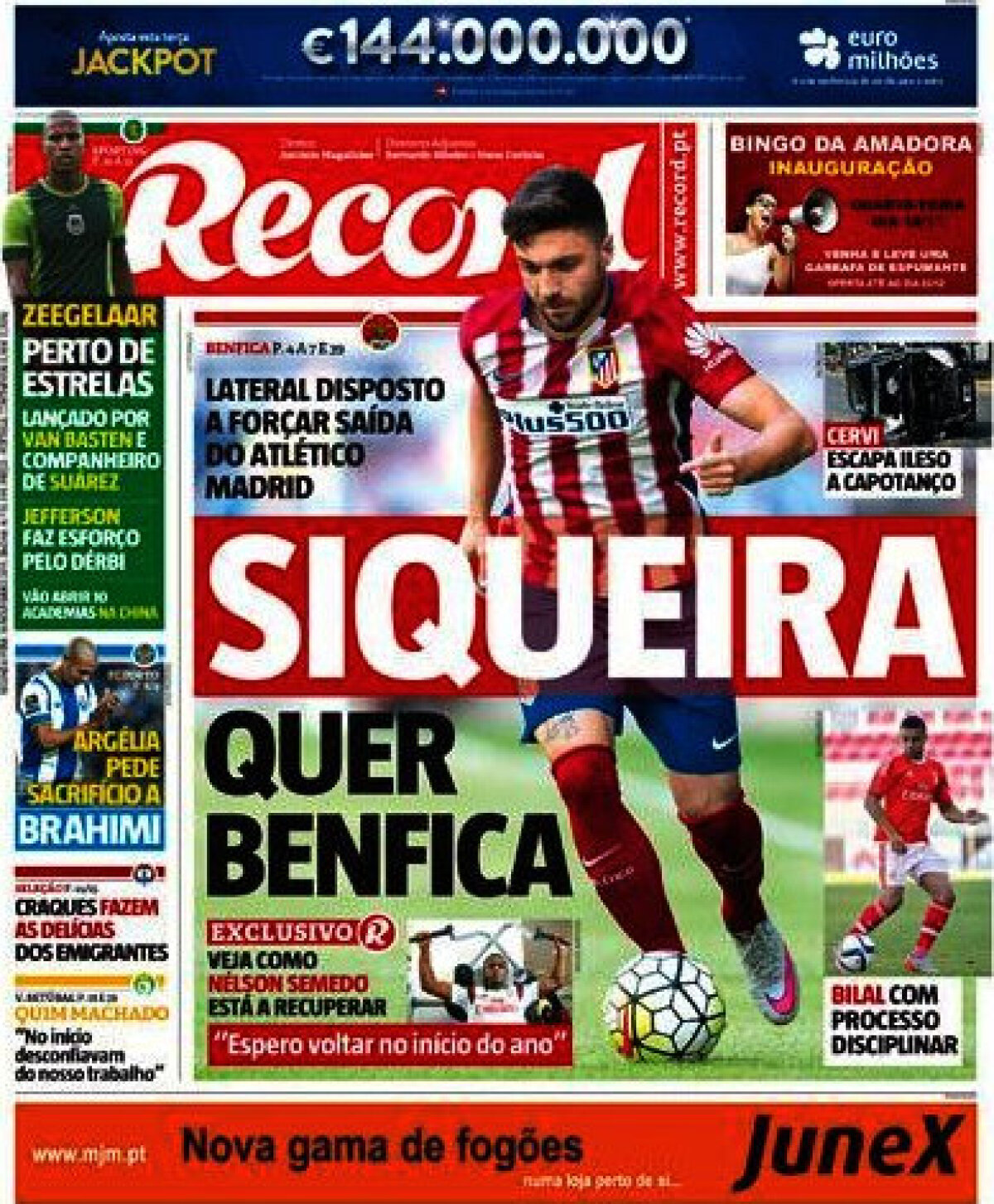 Ce scriu azi ziarele de sport din lume (16 noiembrie 2015)