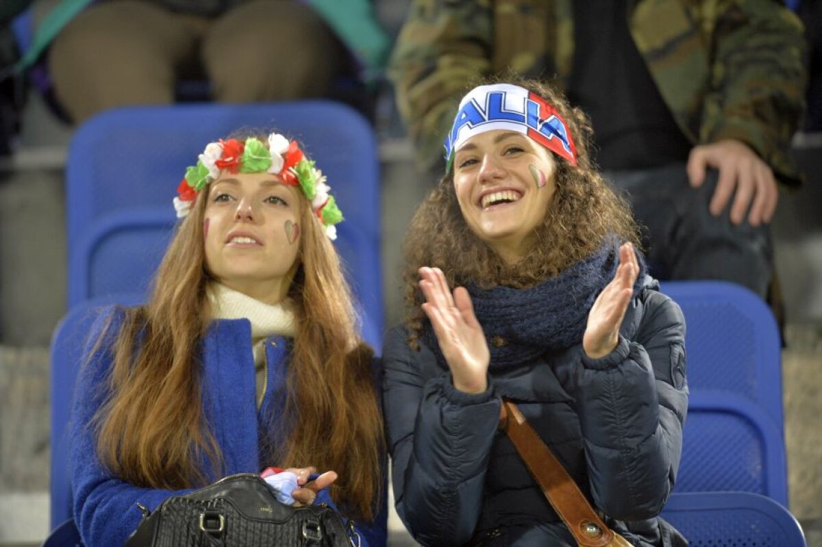 FOTO Italia - România 2-2 » "Tricolorii" au smuls un egal la capătul unui meci foarte spectaculos și termină anul neînvinși