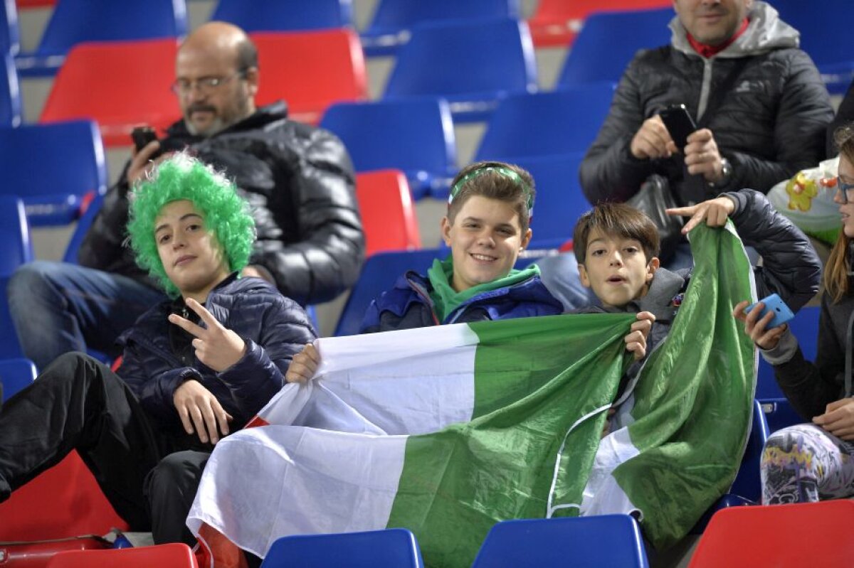 FOTO Italia - România 2-2 » "Tricolorii" au smuls un egal la capătul unui meci foarte spectaculos și termină anul neînvinși