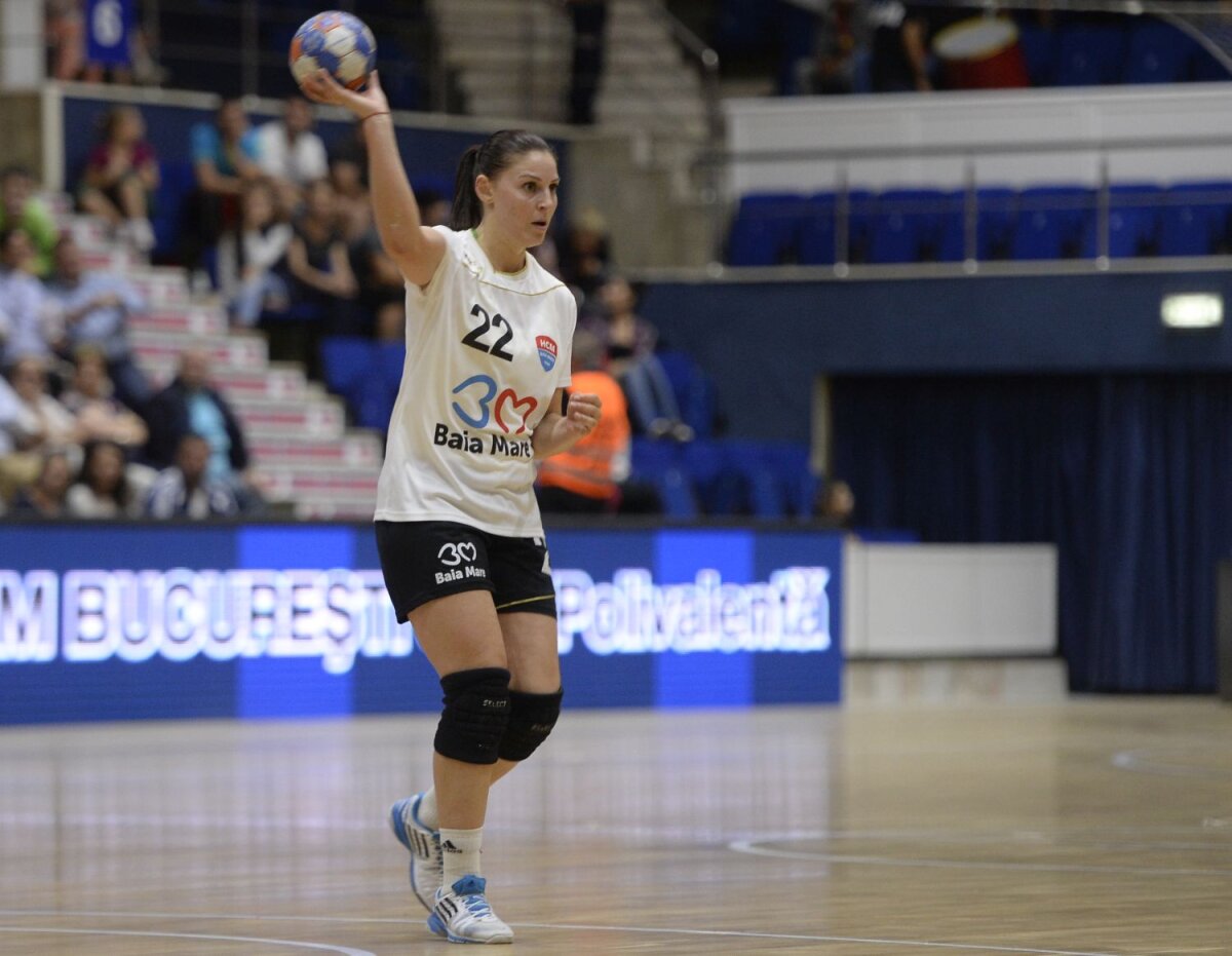 FOTO Victorie de orgoliu » CSM București a cîștigat derby-ul cu HCM Baia Mare, scor 24-21