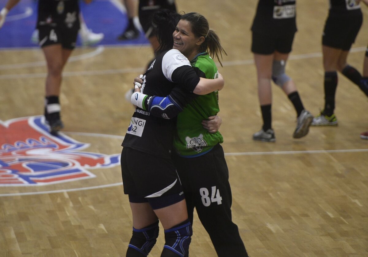 FOTO Victorie de orgoliu » CSM București a cîștigat derby-ul cu HCM Baia Mare, scor 24-21