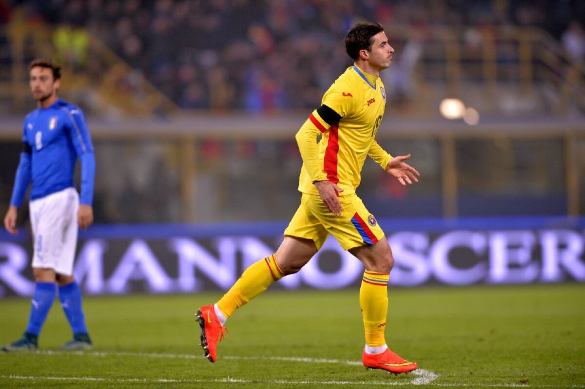FOTO Italia - România 2-2 » "Tricolorii" au smuls un egal la capătul unui meci foarte spectaculos și termină anul neînvinși