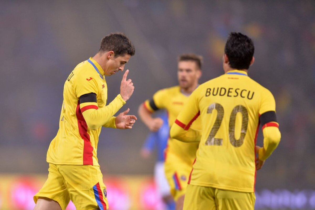 FOTO Italia - România 2-2 » "Tricolorii" au smuls un egal la capătul unui meci foarte spectaculos și termină anul neînvinși