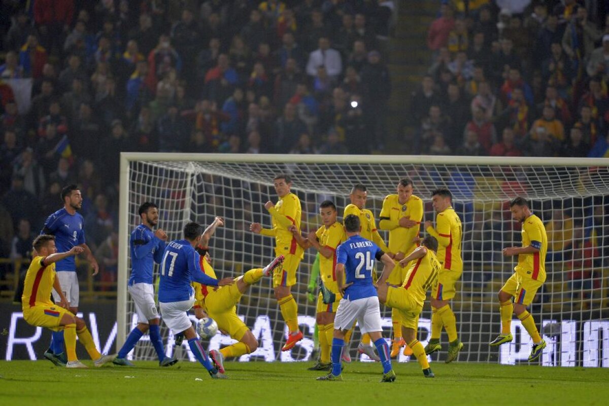 FOTO Italia - România 2-2 » "Tricolorii" au smuls un egal la capătul unui meci foarte spectaculos și termină anul neînvinși