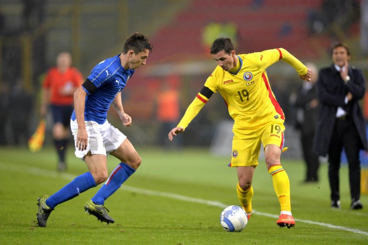 FOTO Italia - România 2-2 » "Tricolorii" au smuls un egal la capătul unui meci foarte spectaculos și termină anul neînvinși