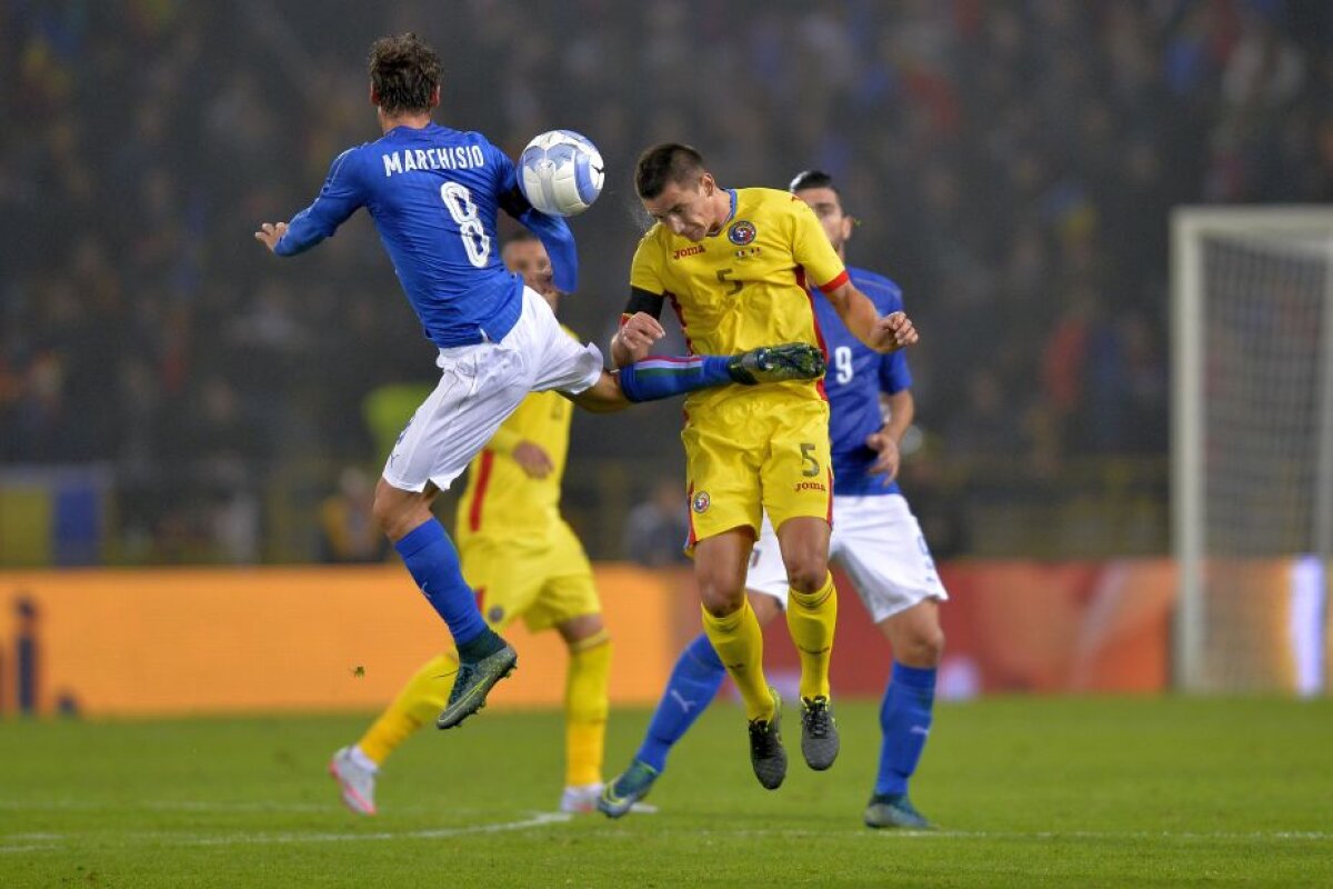 FOTO Italia - România 2-2 » "Tricolorii" au smuls un egal la capătul unui meci foarte spectaculos și termină anul neînvinși