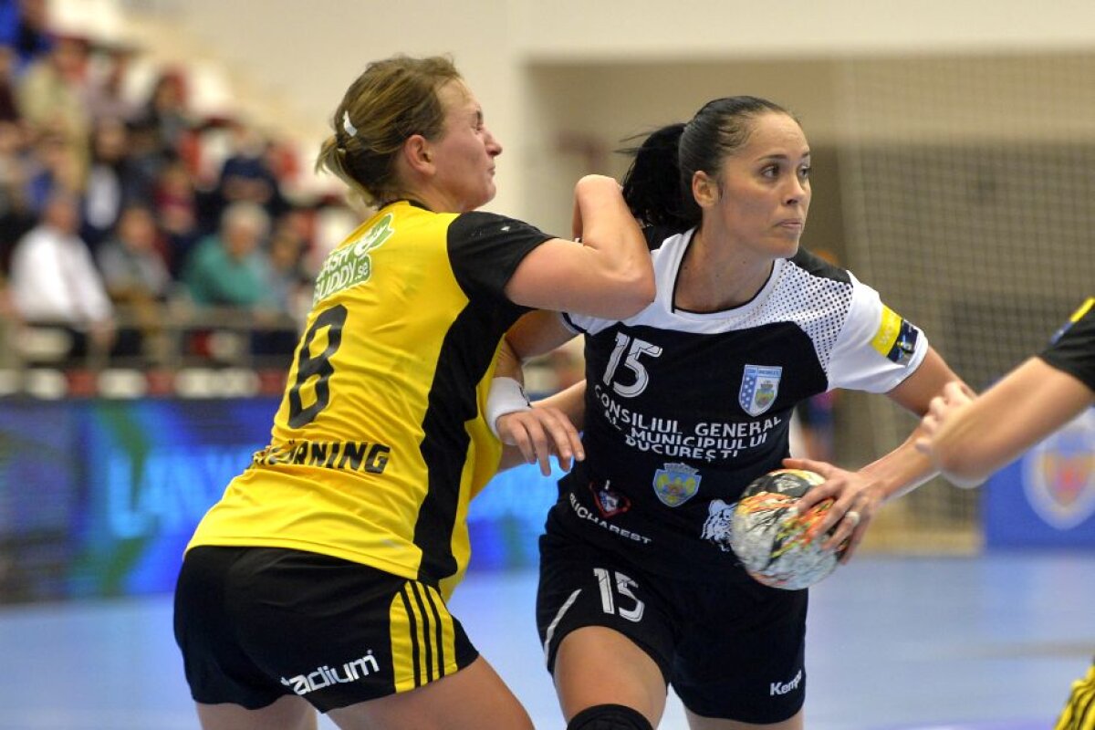 FOTO Victorie pentru CSM București în Liga Campionilor » A învins Savehov pe teren propriu 